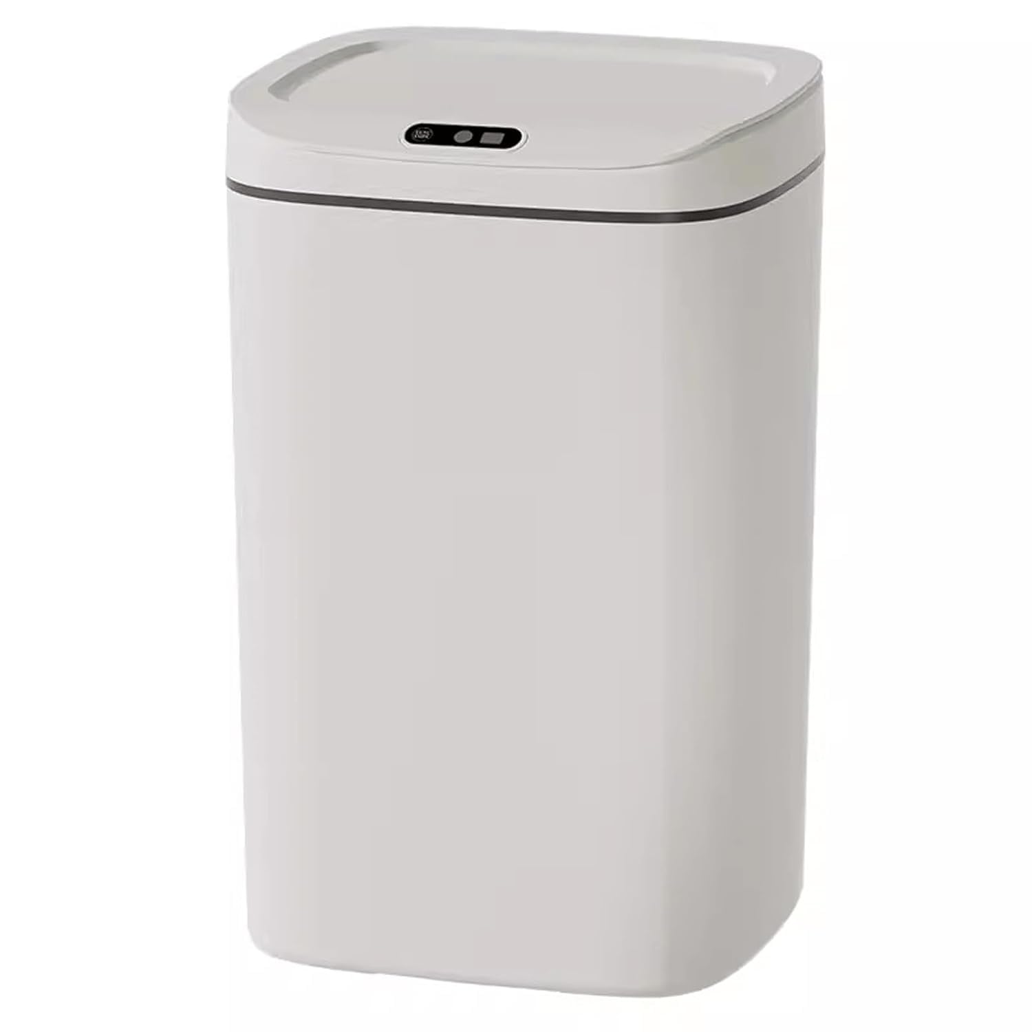 Cubo de basura inteligente con sensor y tapa de cierre hermetico