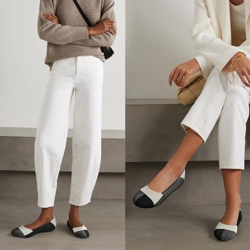 Image of Tanamo Ballet Flats for Women, Soft Knit, Work Travel Everyday Shoes