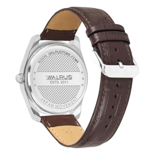 Image of Walrus INC Series Men's Analog Watch - Vegan Leather Strap, Stylish & Modern Style | Perfect for Formal and Casual Wear