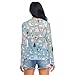 Winter Bear Snowman Penguin See Through Tops for Women Mesh Sheer Tops Long Sleeve Women Blouse Zipper Handle Swimming Pool Camping Beach Size M