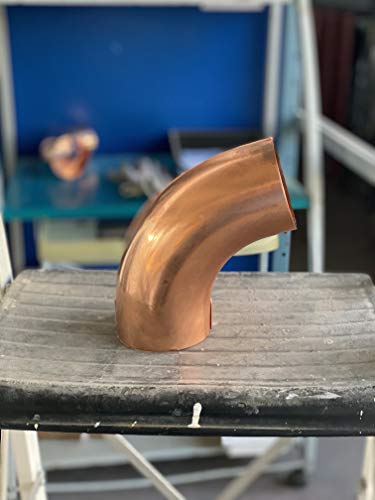 Gomito elettrosaldato per pluviale a 72 gradi in