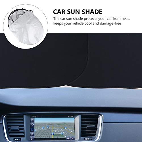 CLISPEED 1 Conjunto visor solar protetores solares de pára-brisa protetor solar para carro Protetor