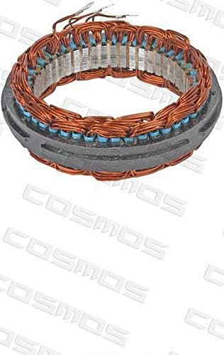 New Stator,Compatible with, 12/24V, 80A, 3 Leads, Delco