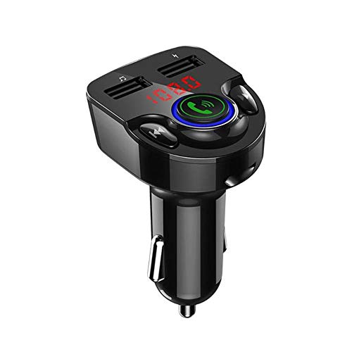 QUARKJK FM Transmitter Handsfree Car Kit G32 FM Transmitter Bluetooth Handsfree Car Kit TF MP3 Player Dual USB Charger