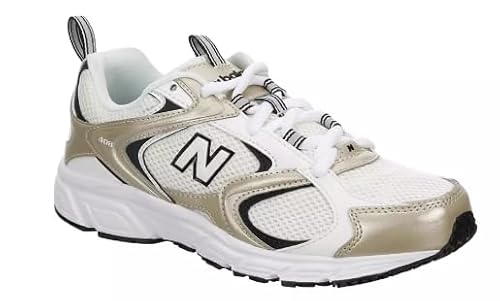 New Balance Men's 408 V1 Sneaker, White, 10