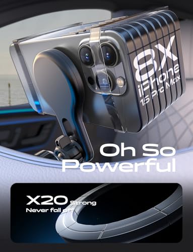 image for LISEN for Qi2 15W MagSafe Car Mount Charger, [15w Fast Charge&Safer] M