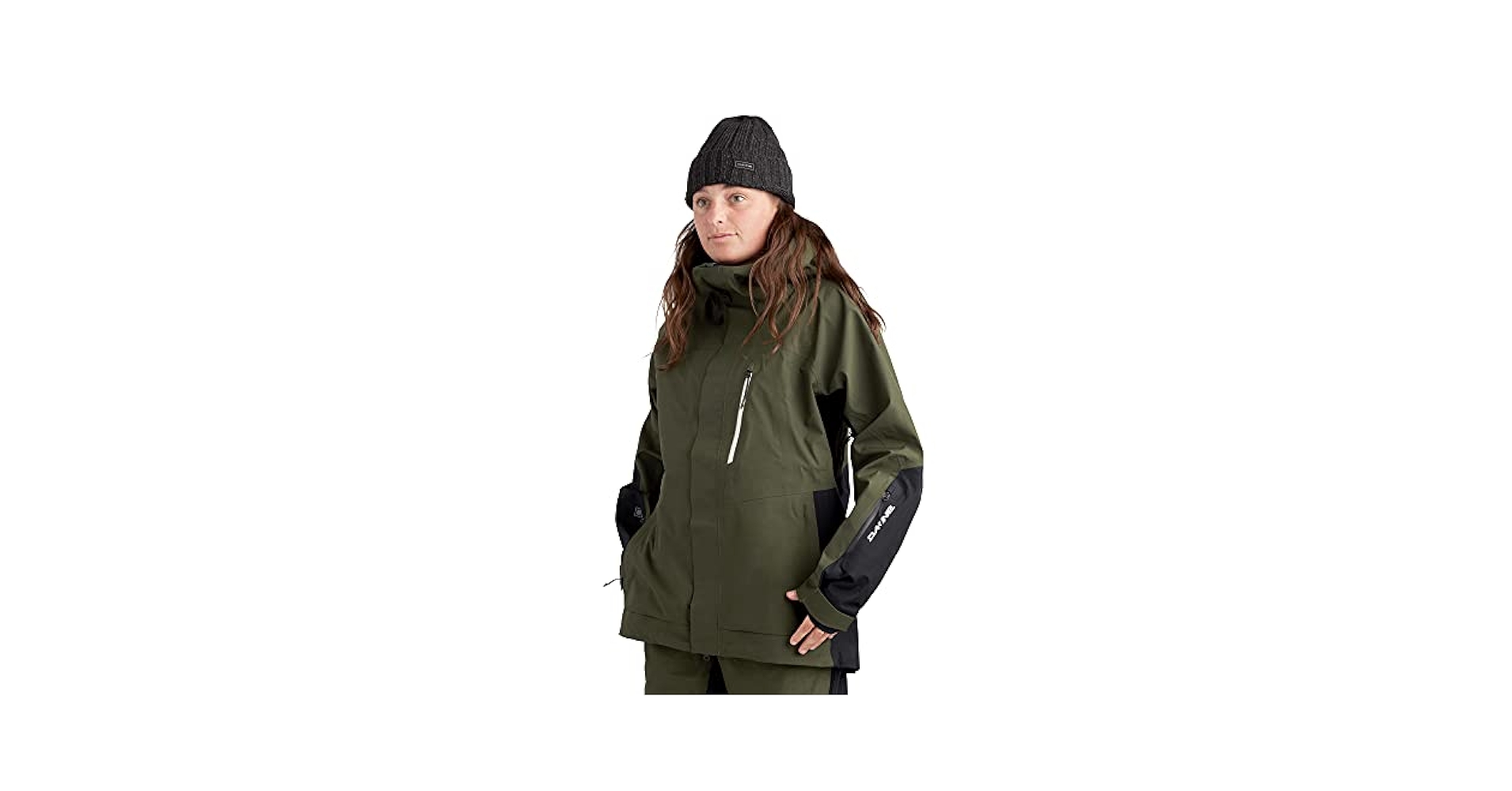DAKINE 3L GORE-TEX スノーボードウェア カーキ/黒 STOKERGORETEX3LBIB-BLACK-