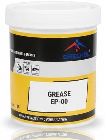 ALL PURPOSE GREASE EP-00 for Gear Boxes & Centralized Lubrication Systems | Extreme Pressure Industrial Grease BY GREEKOL ® (1 kg)