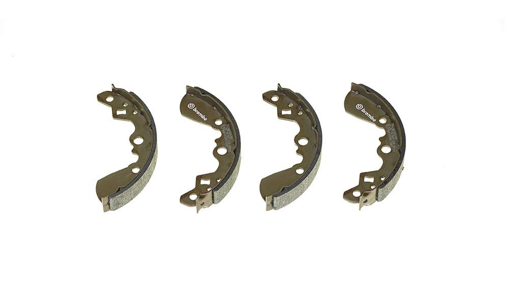 Brembo S79501 Bremsbacken, Anzahl 4 | Kompatibel mit: SUZUKI SWIFT Cabriolet, SWIFT II Schrägheck, SWIFT II Stufenheck