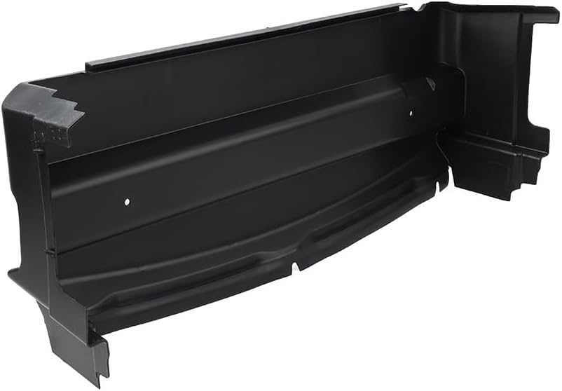 CNxinn10 C2Z2137 Radiator Lower Wind Deflector Duct Shield Black Plastic For Jaguar XF XFR 09-15 1pc