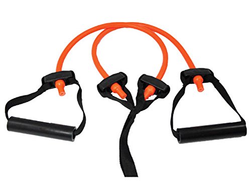 Perform Better Portable Travel Exercise Bands, Medium / Orange