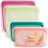 Stasher Premium Silicone Reusable Food Storage Bags, 4-Pack