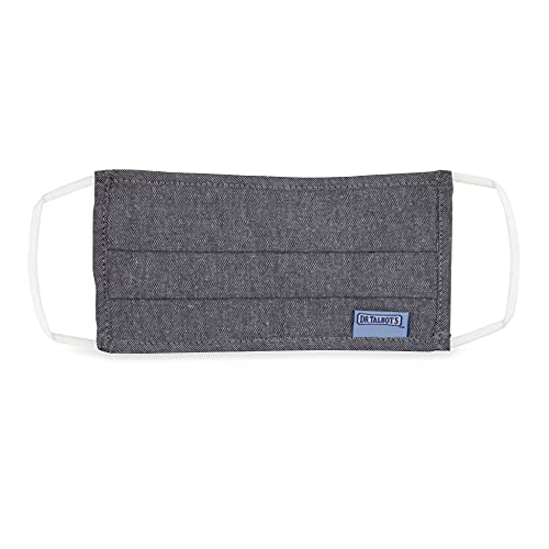 Dr. Talbot's Adult Washable Pleated Cloth Face Mask for Personal Health, Gray - Image 4
