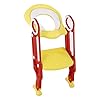 Opvouwbare en verstelbare baby-toiletbril, baby-toiletladder, baby-toiletverkleiner, kindertoiletverkleiner, zachte…