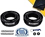 Supreme Suspensions - Front Leveling Kit for 1994-2011 Dodge Ram 2500 3500 3' Front Lift Spring Spacers 2WD (Black)