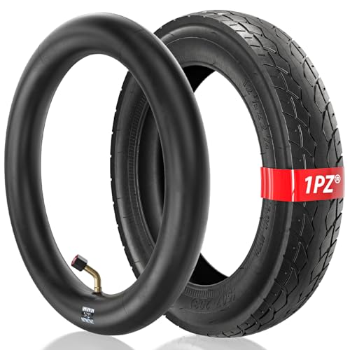 1PZ ER5-T02 Heavy Duty 12.5x2.25 (12-1/2 x2-1/4) Tire & Inner Tube Set with Angled Valve Stem for Electric Scooters Razor Pocket Mod Currie Schwinn GT IZIP eZip