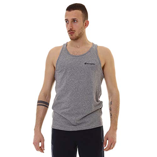 TANK TOP CHAMPION GRIS XXXL - Haut sans manches coton homme grande taille