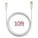 Getwow Samsung Galaxy S5 / Note 3 Ultra Long 3M / 10-Foot Superspeed USB 3.0 Charge and Data Sync Cable (White)