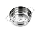 cacerola bra ancora Asas acabado pulido brillo BRA Ancora - Escurridera, 24 cm, Acero Inoxidable 18/10