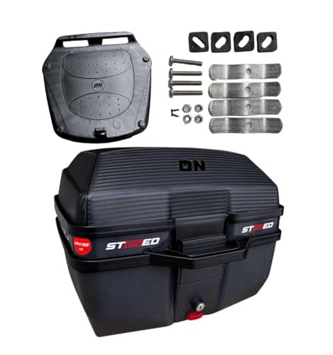 BAULETO 35 LITROS MODELO TRACKER PRETO