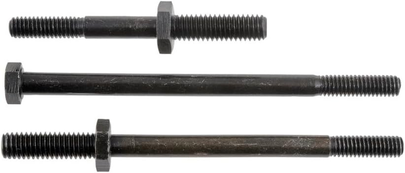 KarParts360 For Ford F-350/F-250 1990-1997 Water Pump Stud Kit | Steel | 1 Bolt, 1 Large Stud, 1 Small Stud Package Contents | 300958-S, 388432-S2