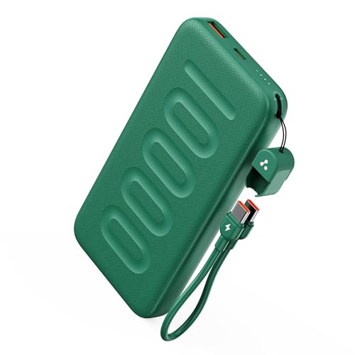 Ambrane 10000mAh Slim & Compact Powerbank with in-Build Type C Ca...