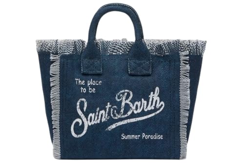 Saint Barth MC2 Borsa Colette In Canvas Dimensioni: 30 x