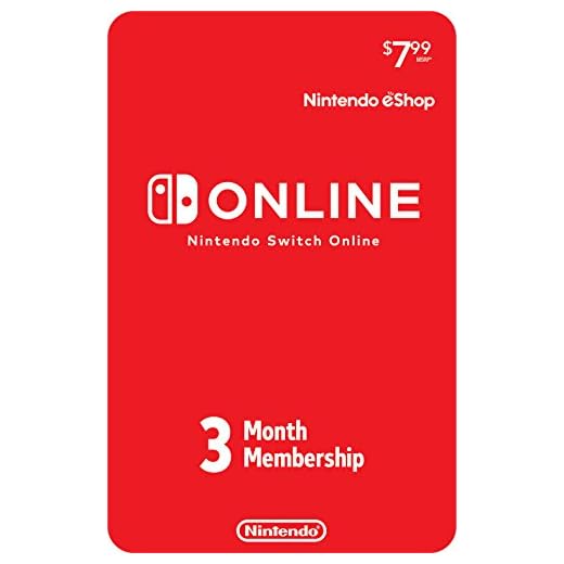 Nintendo Switch Online 3-Month Individual Membership [Digital Code]
