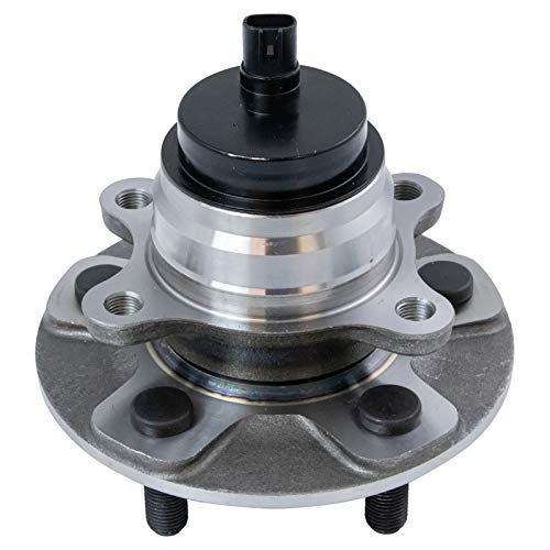 Image of TRQ Front Driver and Passenger Side Wheel Bearing and Hub Assembly Set 2 Piece Compatible with 2007-2008 Lexus LS460 2009-2017 LS460 RWD