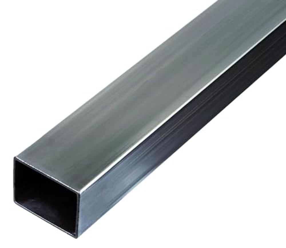 GAH-​Alberts 432553 Tube rectangulaire | acier | 1000 x 40 x 30 mm