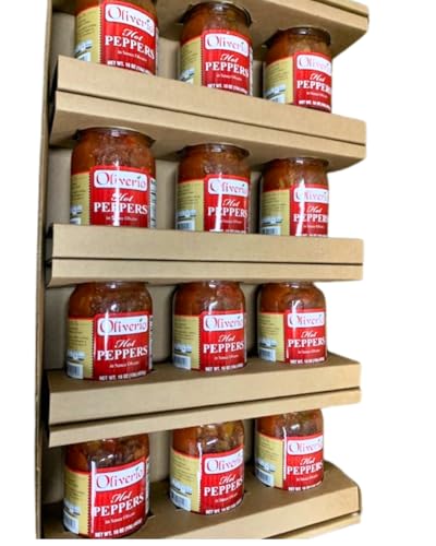 Oliverio Italian Style Hot Peppers in Sauce - 12 Pack (16 oz) - Thumbnail 2