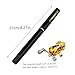 OnIUeZky 2pcs Fishing Rod and Reel Combo Pocket Size Fishing Rod Telescopic Fishing Rod Portable Fishing Rod and Reel Black