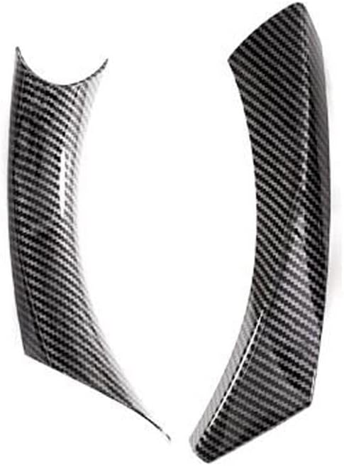 for 2004 2005 2006 2007 2008 2009 2010 2011 2012 BMW E90 E91 E93 Passenger Side Inner Door Panel Handle Pull Cover Trim Carbon Fiber ABS
