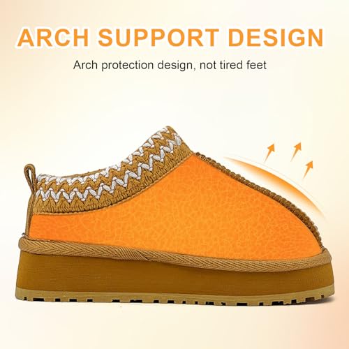 Girls Boys Snow Boots Kids Faux Fur Lined Winter Snow Fuzzy Classic Platform Fashion Anti-Slip Warm Winter Slip On Memory Foam Comfort Kid's Ankle Boot4