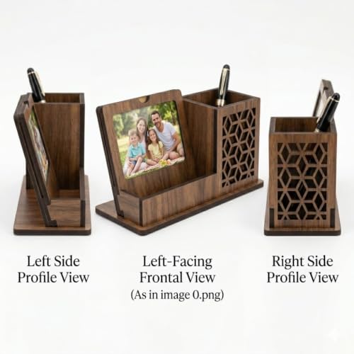 Image of Acrylic Laser Engraved Table Sign Stand, Laser Engraved Sign or Name Plate for Doctor, Teacher, Advocate, Medical, Proprotor office or personal use with Warm White Light (Deshboard)