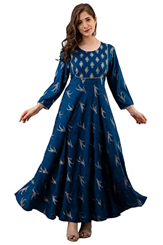 Image of Women's Rayon Flared Kurta