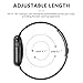 SWEES Compatible with Apple Watch Bands 46mm 45mm 44mm 42mm (Series 1/2/3), Stainless Steel Link Metal Replacement Wristband for iWatch Series 10 9 8 7 6 5 4 3 2 1 SE Men Women, Black