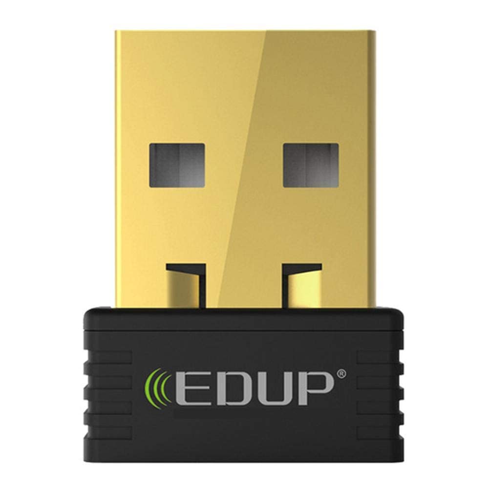 EDUP Mini Wireless WiFi Adapter 150Mbps 802.11n USB Adapter for Laptop, Desktop, IPTV Box (EP-N8553-150mbps)-(EPL-850WA)