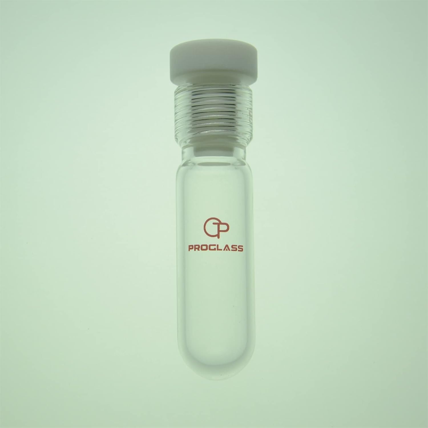 Glass Pressure Vessel Heavy Wall 15mL Outer diamter 26mm X 70mm Length with 15# Thread Cap
