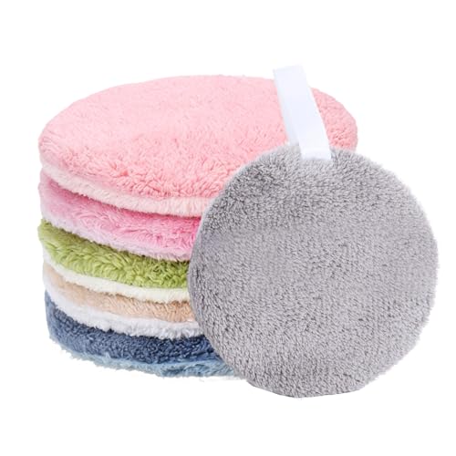 Dischetti Struccanti Riutilizzabili, Confezione Da 6 Dischetti Struccanti Lavabili, Morbide