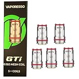 Vaporesso GTi Mesh Coil 0.15ohmHead Vaporizer (75-90W) For E Cigarette iTank Pod Target 80/100/200 Kit