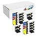 Set of 24 pack LC75 High Yield Compatible Ink Cartridge Combo 12xBk, 4xC, 4xM & 4xY