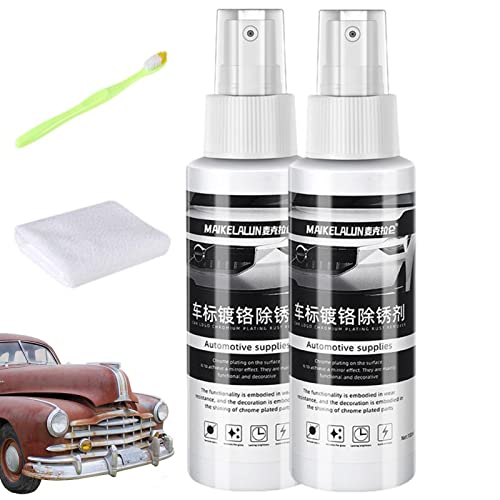 Spray removedor de ferro para detalhamento de carros, Spray reformador de ferrugem, 100ml remove par