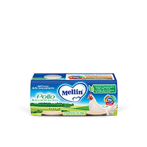 Mellin Omogeneizzati Carne Pollo 2X120G