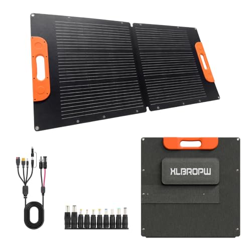 XLBROPW 100 Watt Portable Flexible Foldable Solar