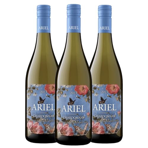Ariel Chardonnay Non-Alcoholic White Wine Experience Bundle | 3 PACK