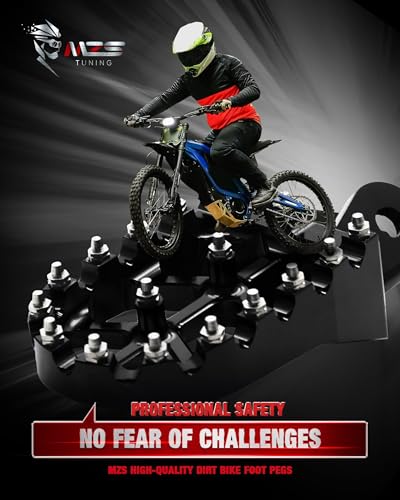 Image of MZS Dirt Bike Foot Pegs for XR150L CRF250F CRF150F CRF230F Light Bee X MX3
