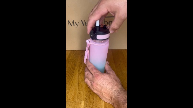 My Vesperbox Minny Drinkfles voor kinderen, lekvrij, met rietje of zeef