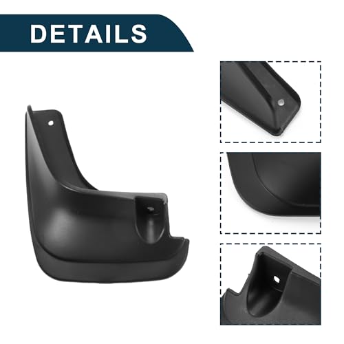 Image of Mud Flaps Splash Guards for Toyota Corolla AE110 Sedan Sedan 2000-2002 Front & Rear Mud Guards W /Mount Accessories