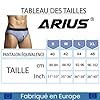 Slips rembourrés à l'avant avec Poche de rehaussement - Offre Une Augmentation et Une Meilleure Forme pour Les Parties génitales - Slip avec des Coussinets génitaux (L) #4